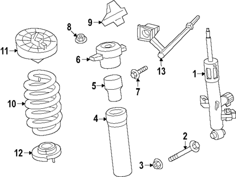 Shocks & Components for 2022 Porsche Cayenne #9