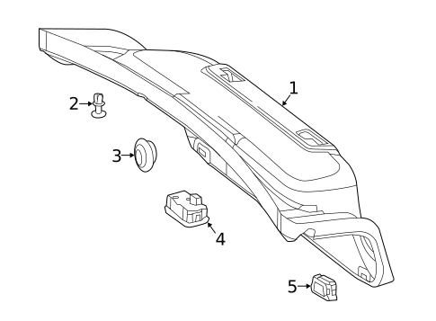 Interior Trim - Trunk for 2021 Mercedes-Benz S63 AMG #2