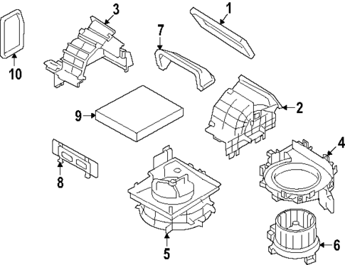 HVAC Case for 2024 Subaru Impreza #0