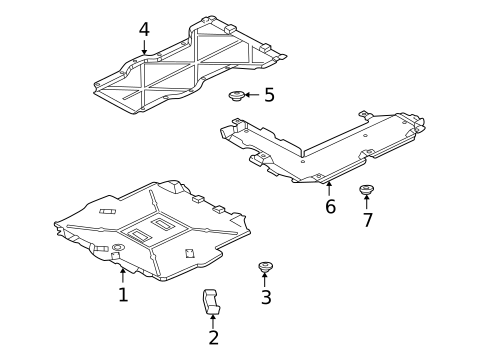 Splash Shields for 1999 Porsche 911 #1