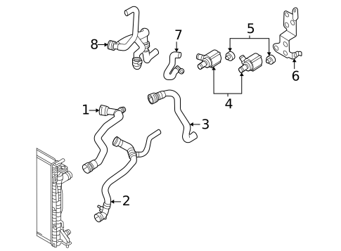 Hoses & Lines for 2025 Audi A4 allroad #1