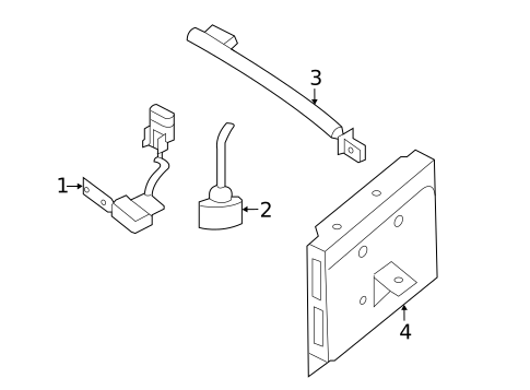 Parking Aid for 2019 Nissan Pathfinder #0
