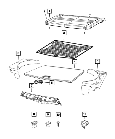 Carpets, Floor Mats, Load Floor, and Silencers for 2018 Jeep Compass #1