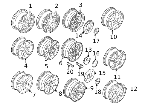 Wheels for 2005 BMW Z4 #0