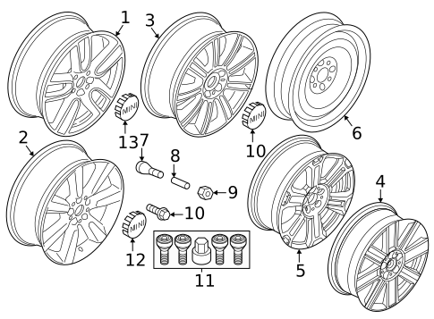 Wheels for 2020 Mini Cooper Clubman #4