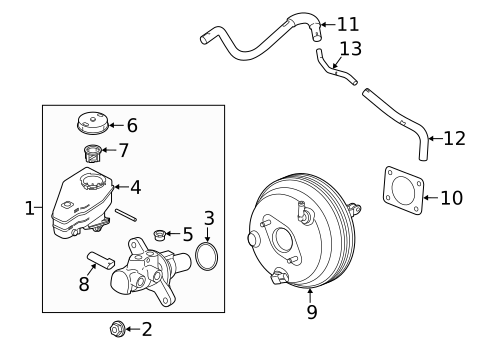 Hydraulic System for 2022 INFINITI Q50 #1