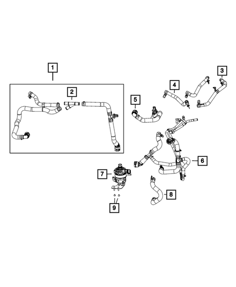 Battery Cooling for 2022 Chrysler Pacifica #2