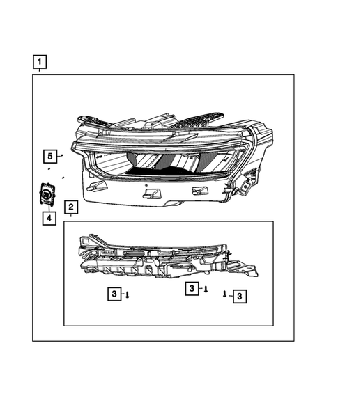 Lamps, Interior and Exterior for 2022 Jeep Grand Cherokee L #2