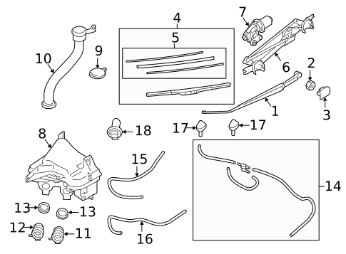 Wipers for 2017 Subaru Outback #0