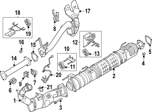 Diesel Aftertreatment System for 2023 Ford F-250 Super Duty #1