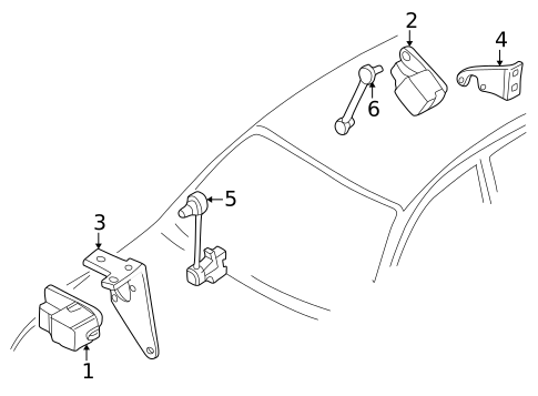 Electrical Components for 2001 BMW 740iL #2