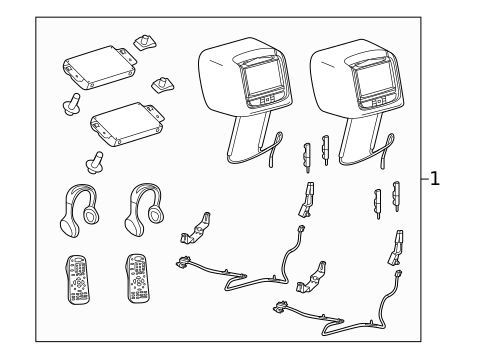 Entertainment System Components for 2018 Ford Explorer #0