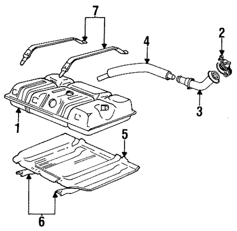 Fuel System Components for 1997 Ford F-250 HD #0