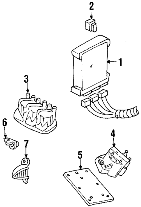 Ignition System for 1996 Pontiac Bonneville #0