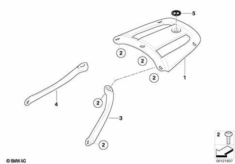 Luggage System for 2003 BMW-Motorrad K 1200 GT #2