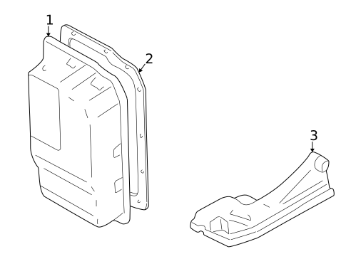 Transaxle Parts for 1999 Mazda 626 #0