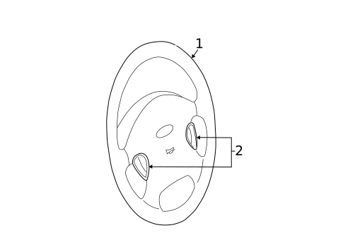 Air Bag Components for 2007 Ford Escape #2