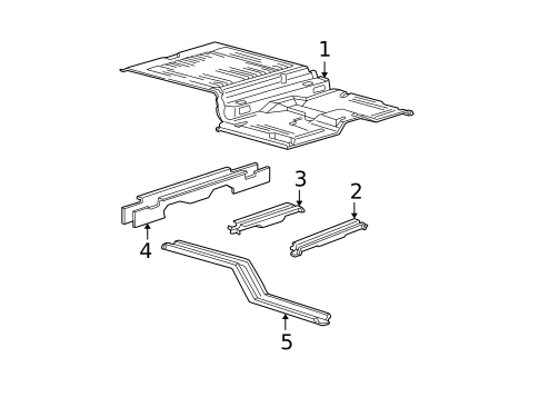 Rear Body for 2002 Ford Expedition #0