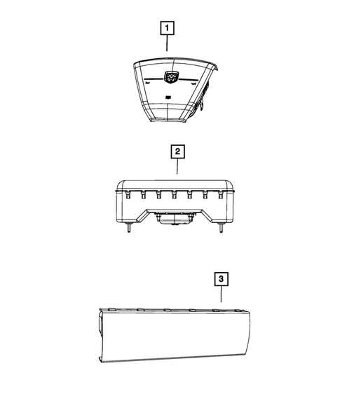 Air Bags for 2015 Dodge Journey #2