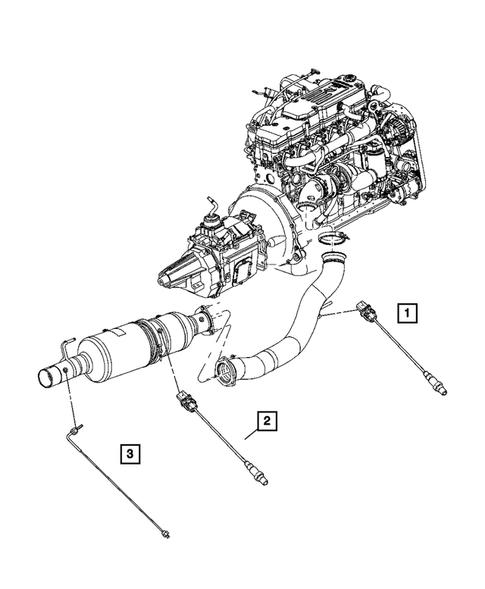 Sensors for 2007 Dodge Ram 3500 #9