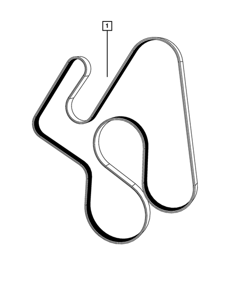 Drive Belts for 2008 Dodge Ram 3500 #0