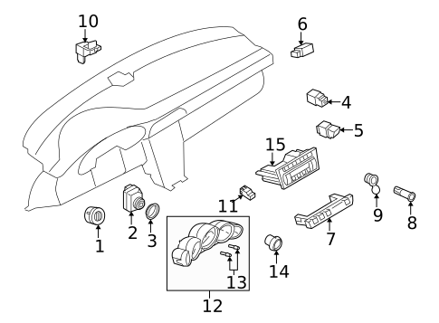 Automatic Temperature Controls for 2008 Porsche Boxster #1