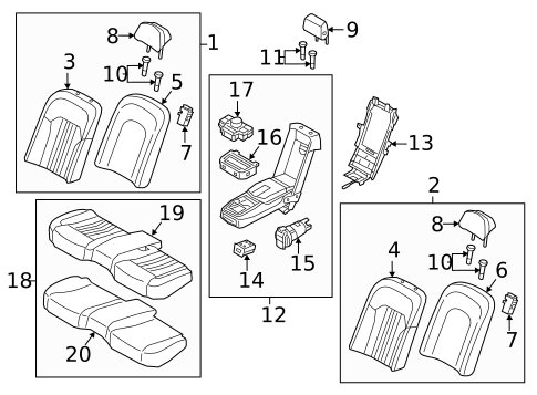 Heated Seats for 2020 Genesis G90 #1