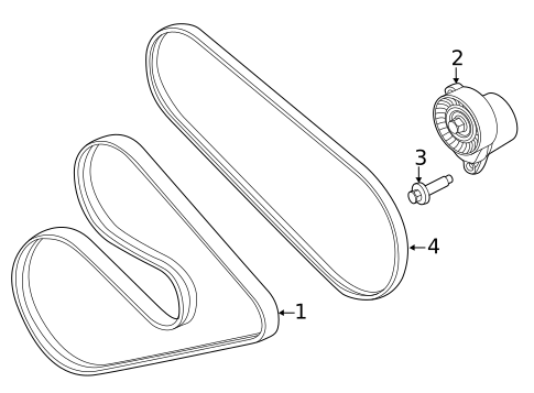Belts & Pulleys for 2024 Ford Transit-350 #8