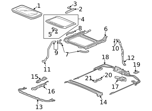 Sunroof for 2007 Honda Accord #2