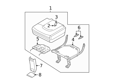 Third Row Seats for 2009 Nissan Pathfinder #1