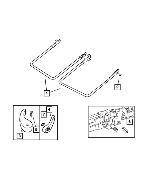 Adjusters, Covers, Shields, and Risers for 2006 Dodge Dakota #1