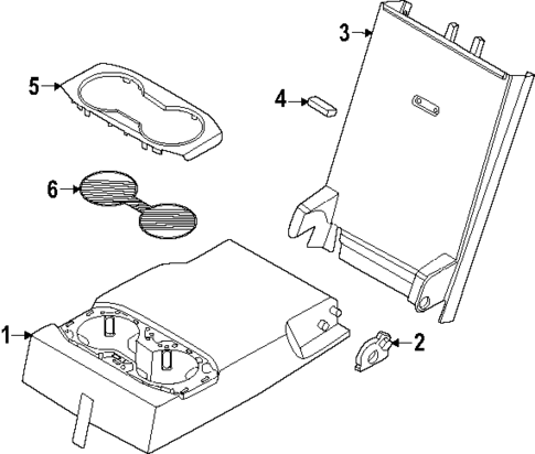 Rear Seat Components for 2025 BMW M5 #2