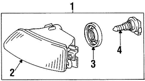 Fog Lamps for 1998 Lexus LS400 #0