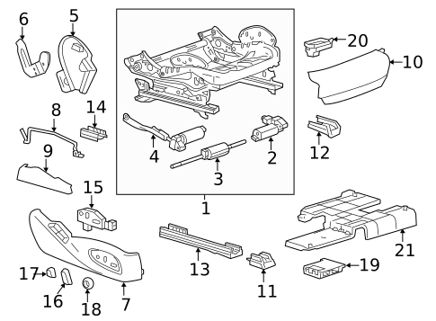 Tracks & Components for 2016 Cadillac ATS #6