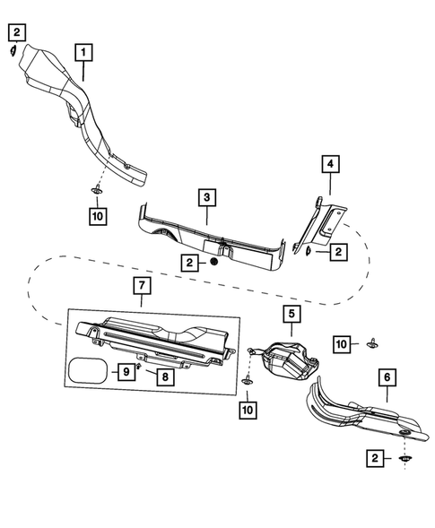 Exhaust System for 2019 Dodge Grand Caravan #1