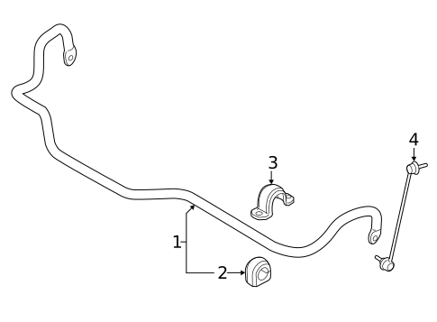 Stabilizer Bar & Components for 2023 BMW i4 #2