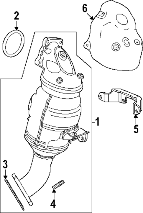 Exhaust Manifold for 2024 Chevrolet Traverse #0