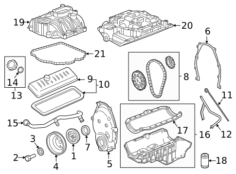 Engine Parts for 2005 Chevrolet Express 2500 #0