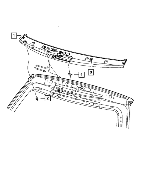 Moldings and Ornamentation for 2008 Chrysler Pacifica #1