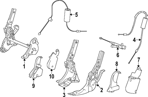 Third Row Seats for 2023 Honda Pilot #1