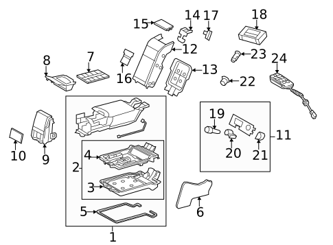 Power Seats for 2011 Lexus LS460 #1