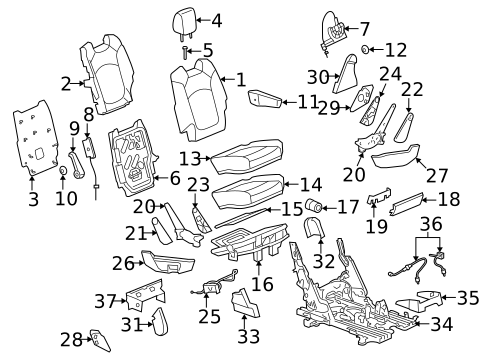 Second Row Seats for 2008 Saturn Outlook #2