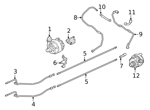 Water Pump for 2021 BMW i3s #0