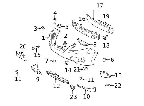 Switches & Sensors for 2012 Lexus RX350 #1