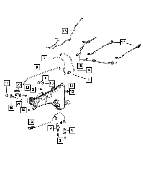 Wiper and Washer System for 2026 Jeep Cherokee #0