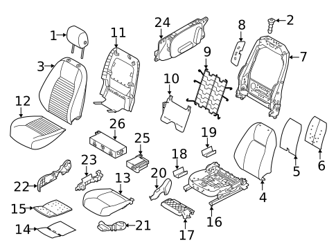Power Seats for 2018 Land Rover Discovery Sport #0