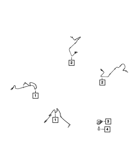 Hydraulic Control Unit, Brake Tubes and Hoses for 2017 Jeep Compass #2