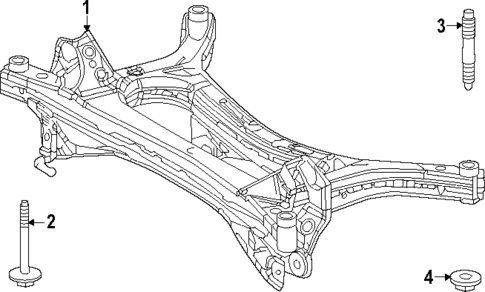 Suspension Mounting for 2023 Toyota Prius #1