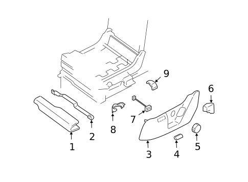 Tracks & Components for 2004 Ford Expedition #3