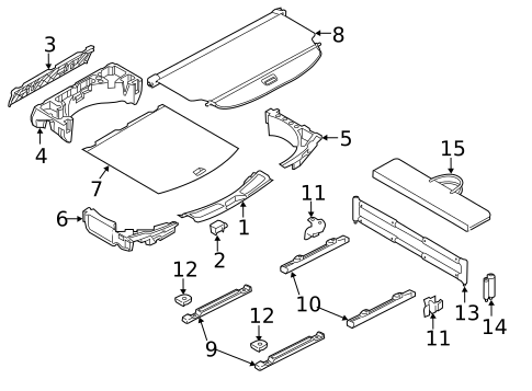 Interior Trim - Rear Body for 2022 Land Rover Discovery Sport #0